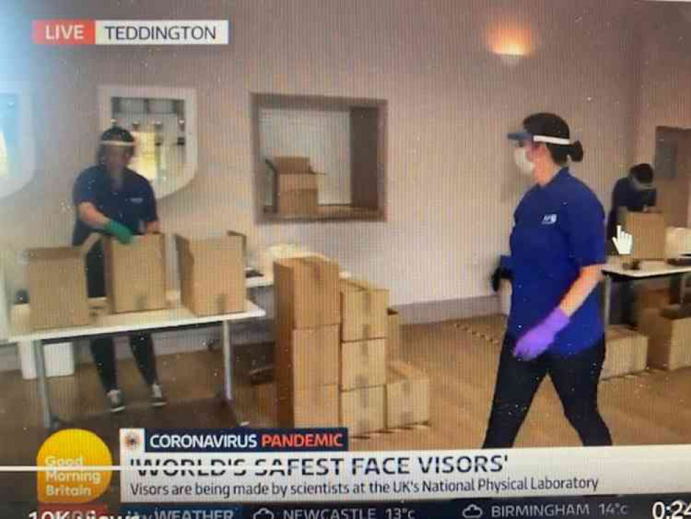 Live from Teddington, ITV's Good Morning Britain highlights role of NPL in COVID-19 fight