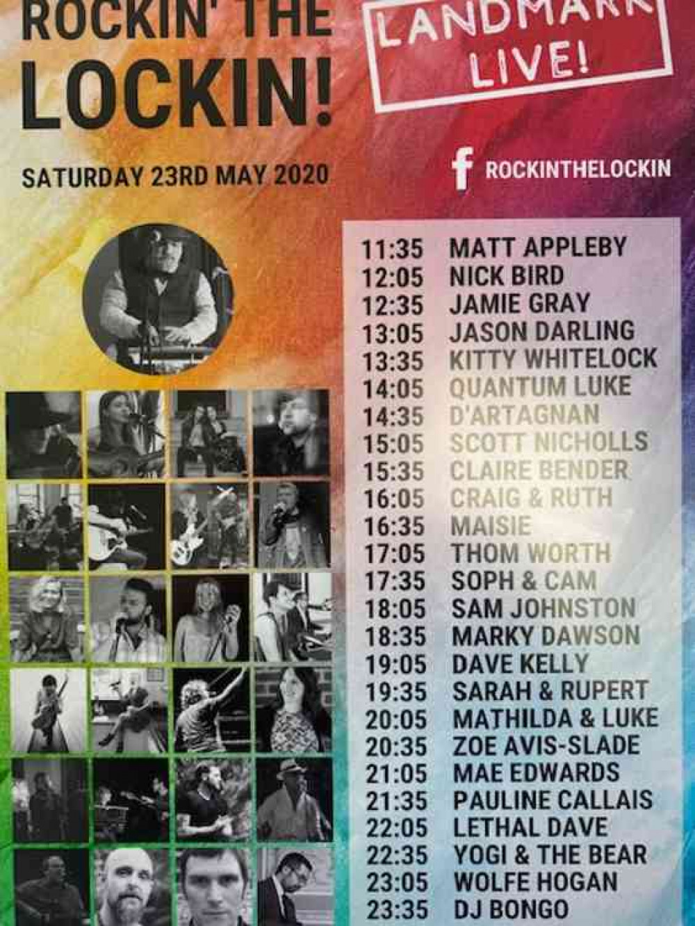 Rockin the Lockin is full of top acts for the Landmark fundraiser on Saturday