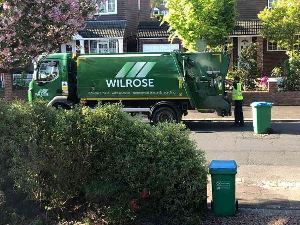 Wilrose emptied 3000 bins and hundreds of bags of garden waste