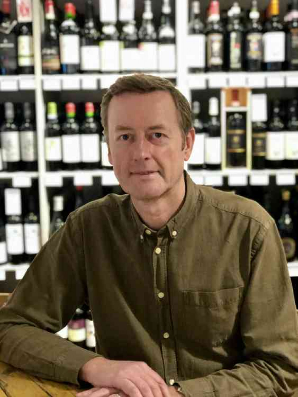 Owner Mark Wrigglesworth:"Everyone tells me there's a desperate need for an independent wine shop in Teddington."