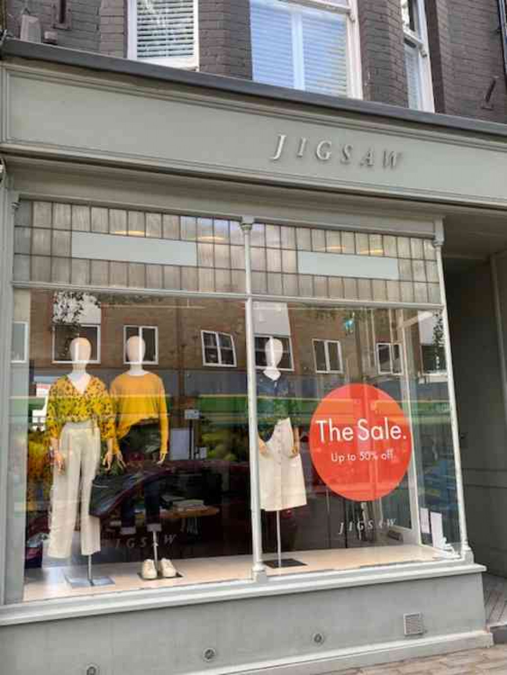 Jigsaw re-opens on Tuesday (16 June) with an up to 50% sale - plenty of pieces to fit......