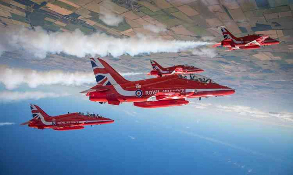 RAF's Red Arrows to join French counterpart for London flypast