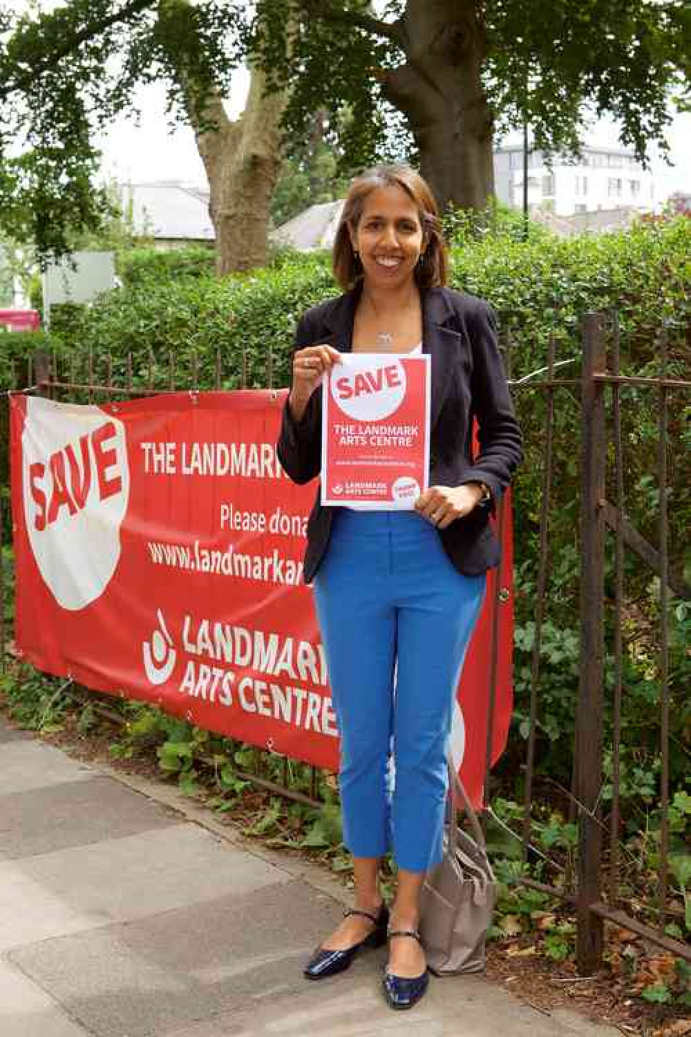 Local MP Munira Wilson gives her support