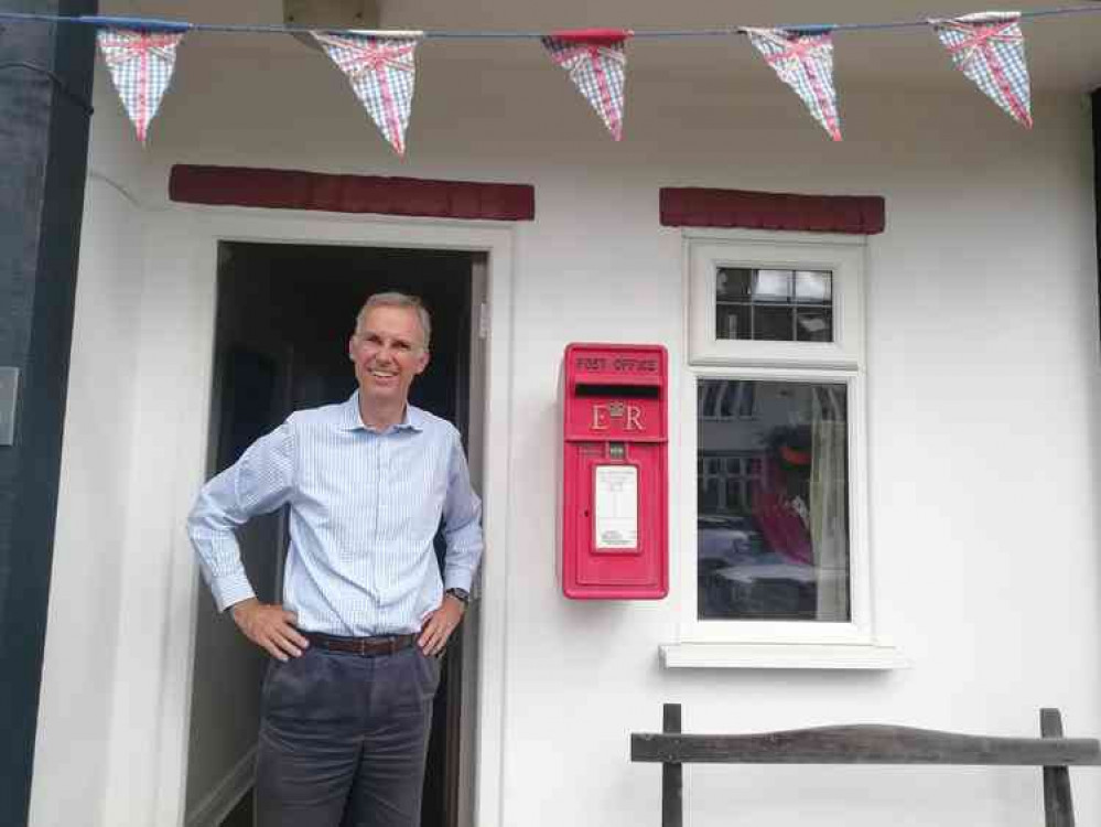 Richard and his letterbox