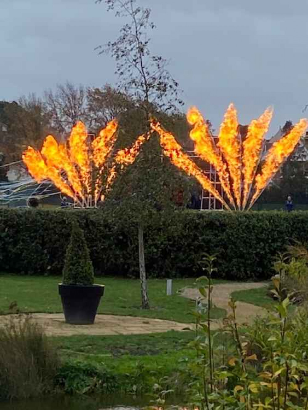 Fireworks erupted at the Teddington HQ of the England rugby team as they celebrated their Guinness Six Nations triumph