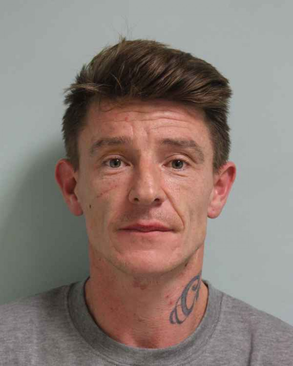 The now jailed Kenneth Mark Beckett