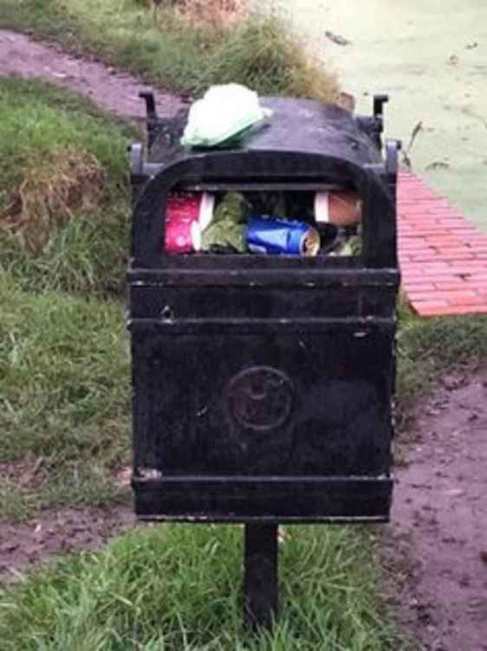 Littering proved a problem - credit Charlotte Bezzant Littering proved a problem - credit Charlotte Bezzant