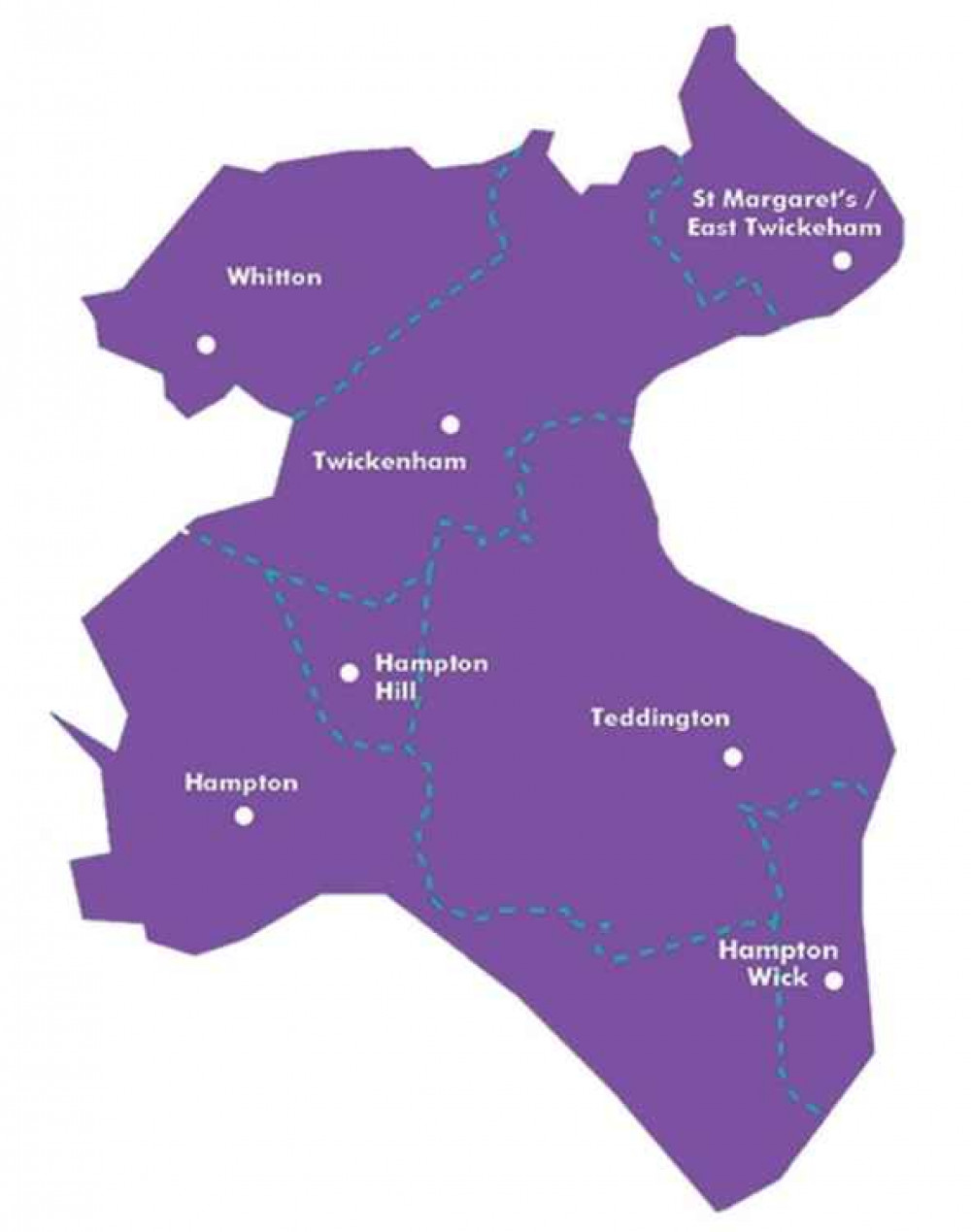 Area which The Hampton Fund covers Area which The Hampton Fund covers