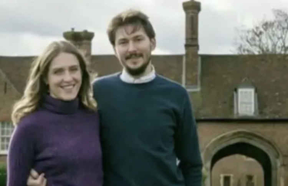 The soon to be evicted couple (Credit: BBC)