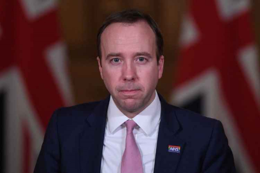 Health Secretary Matt Hancock