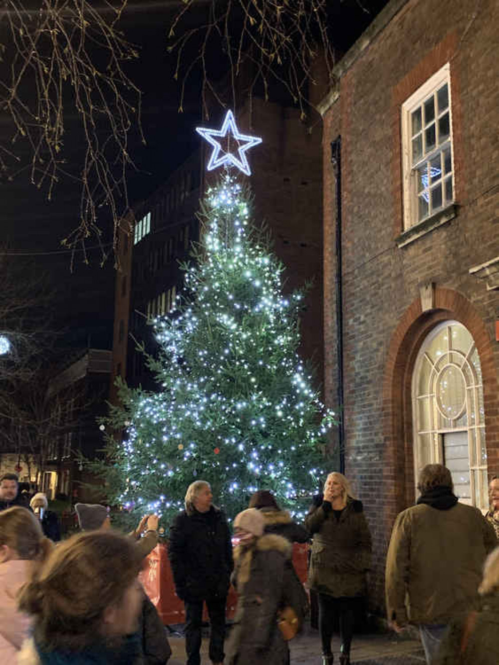 The Christmas tree in Teddington The Christmas tree in Teddington