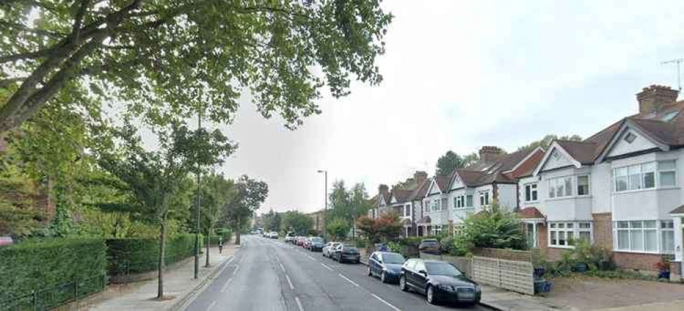 The A310 at Strawberry Vale connects Teddington with Twickenham (Credit: Google Maps)