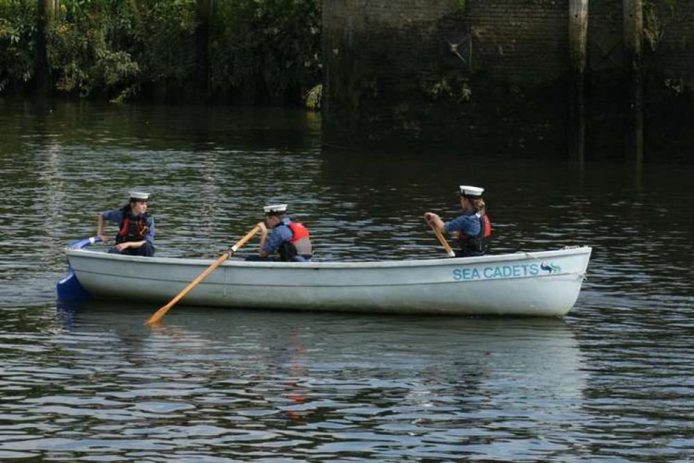 Including the local sea cadets (Credit: Teddington Parish)