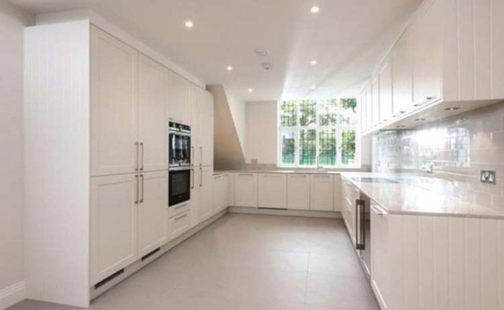 The light and airy kitchen (Image: Hamptons)