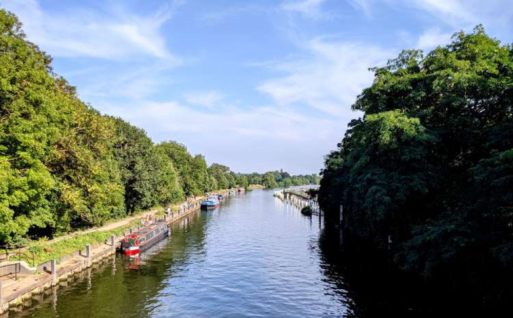 The house is located minutes from Teddington Lock and the high street (Image: Hamptons)