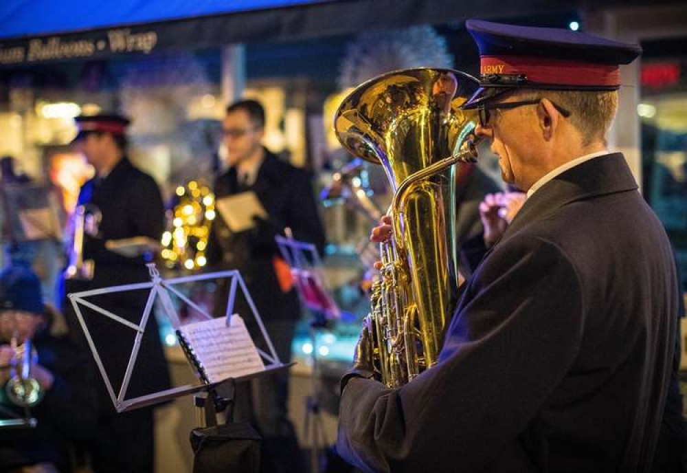 The Salvation Army will be playing at the Park Hotel at this year's Teddington Lights Up (Image: The Park)