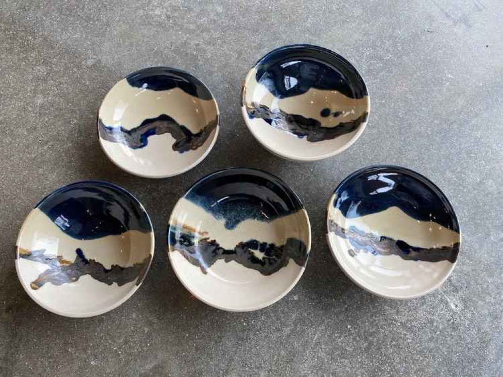 Margaret Skerrit ceramic bowls