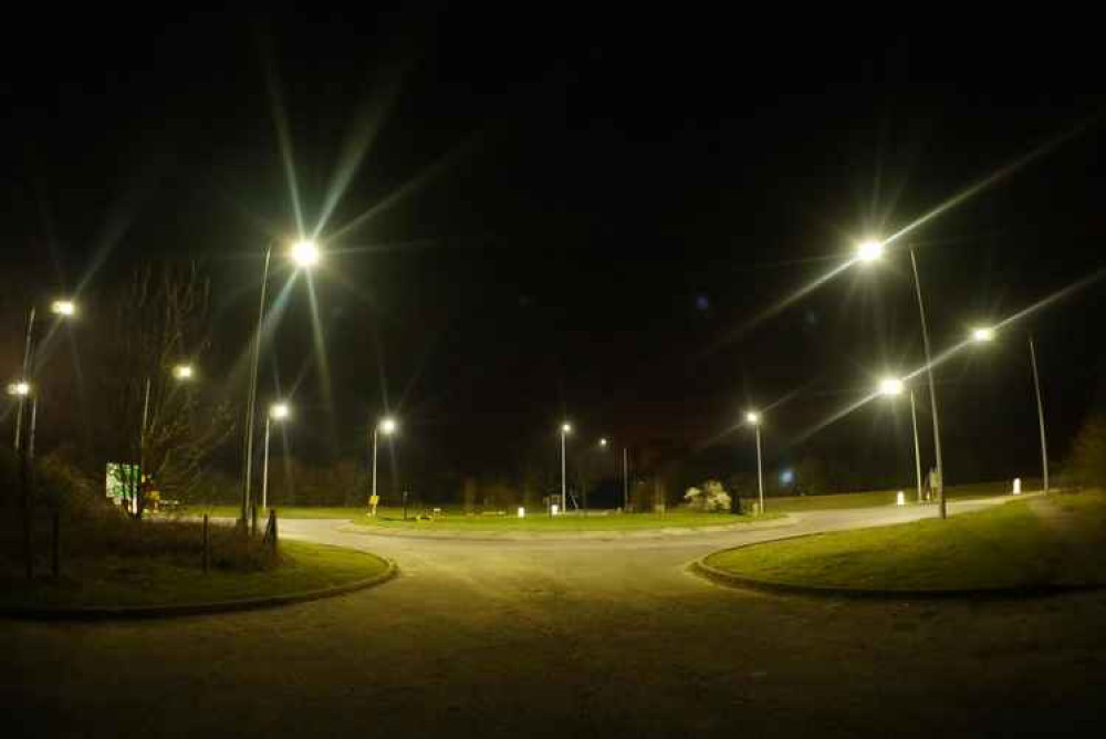 LED street lights Pic: Essex County Council LED street lights Pic: Essex County Council