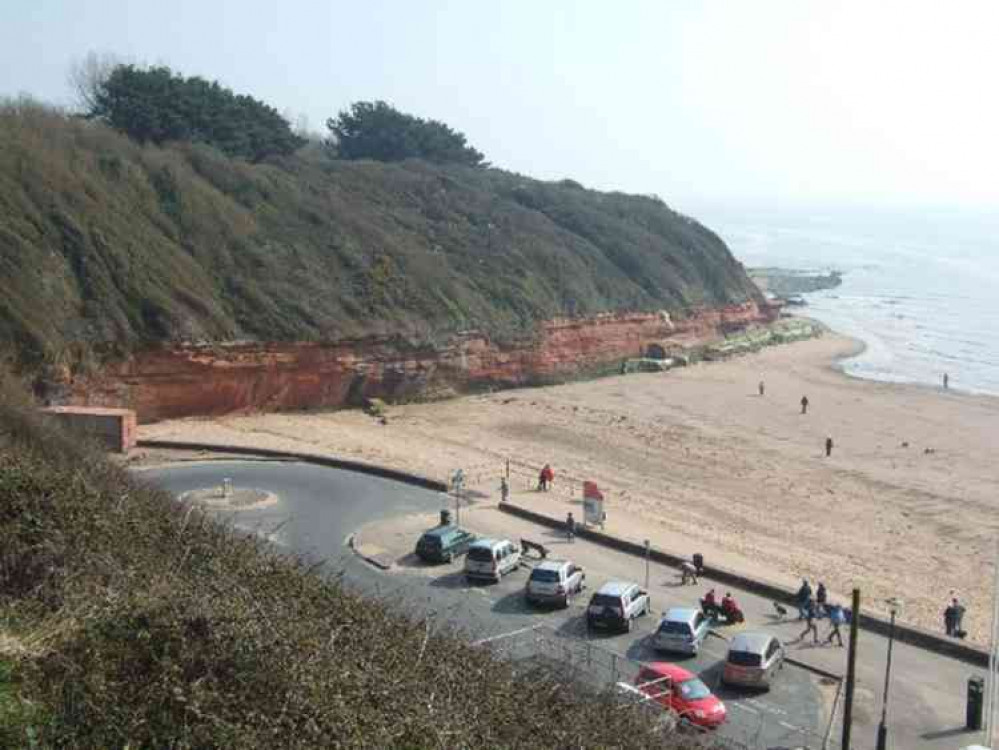 Orcombe Point near Exmouth. Picture courtesy of David Smith.