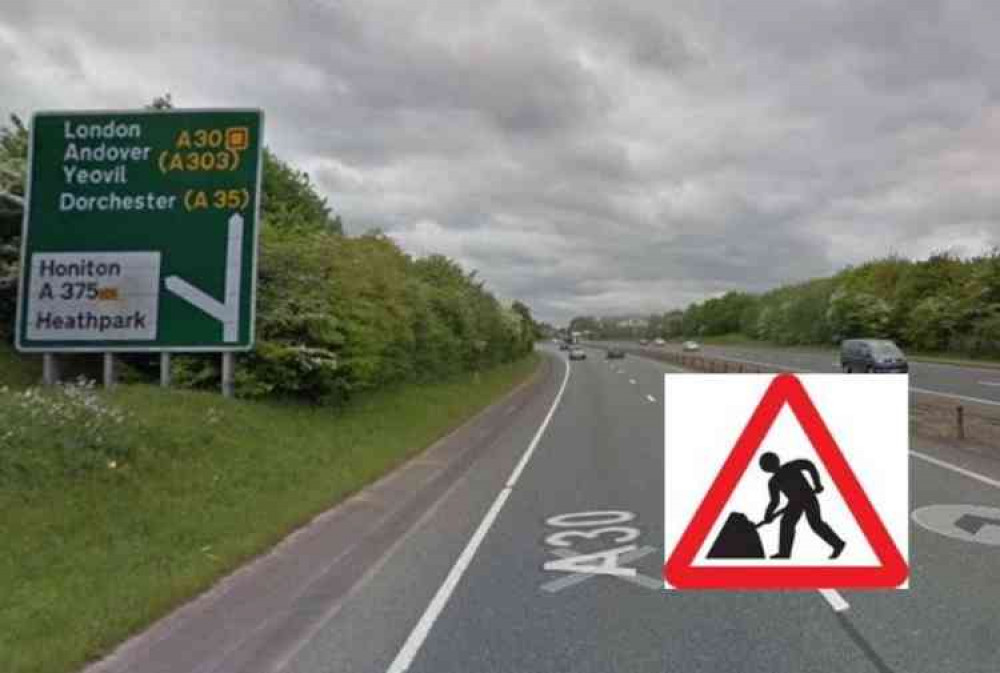 The road will be closed overnight. Picture courtesy of Google.