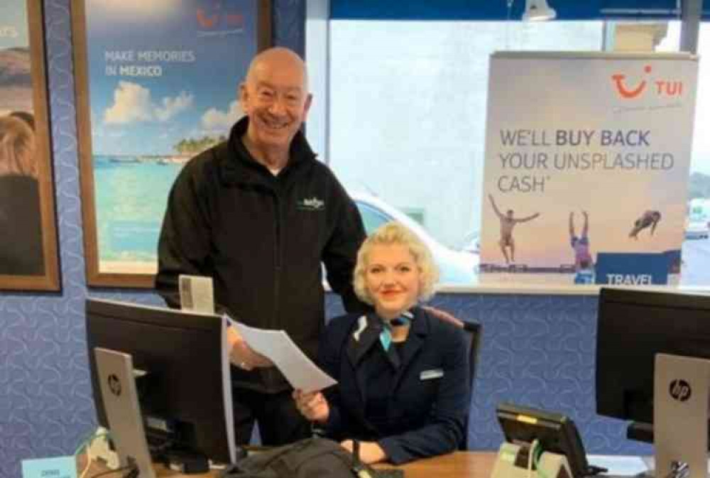 The team at TUI were really helpful arranging two night's stay in Brecon for myself, Pauline and Paula Jane Rowe to prepare and recover after the event - Sophie Bye handed me the details that starts our preparations rolling. The team at TUI were really helpful arranging two night's stay in Brecon for myself, Pauline and Paula Jane Rowe to prepare and recover after the event - Sophie Bye handed me the details that starts our preparations rolling.