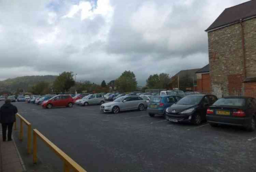 Lace Walk Car Park in Honiton. Picture courtesy of David Smith. Lace Walk Car Park in Honiton. Picture courtesy of David Smith.