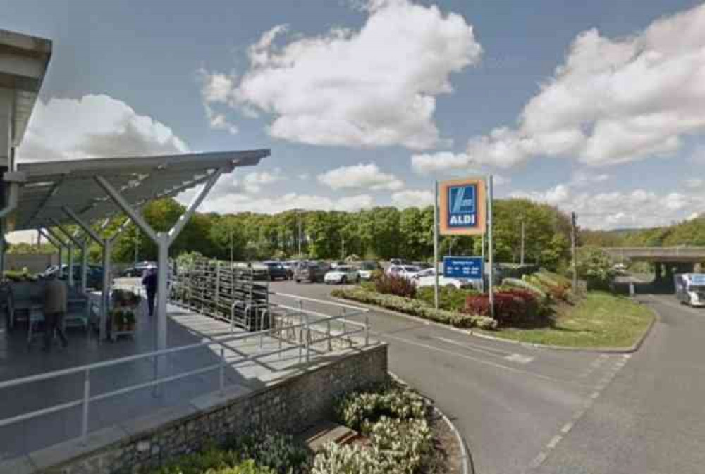 Aldi's store in Honiton. Image courtesy of Google.