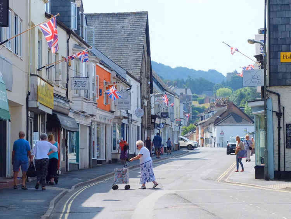 Honiton. Image courtesy of Gary Rogers.