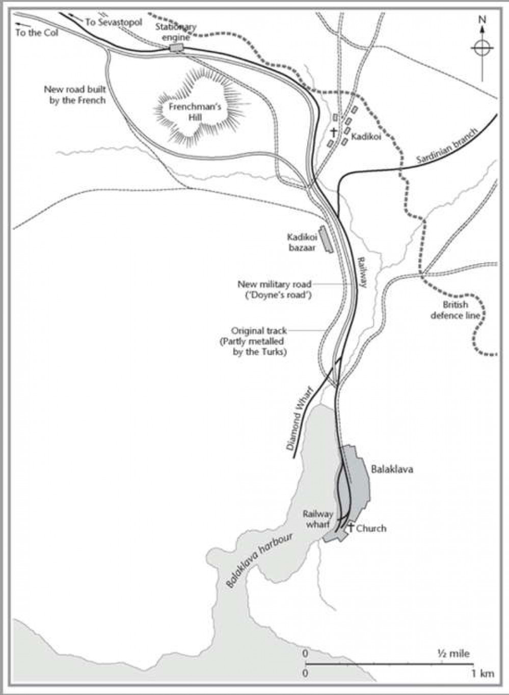 A slice of Maldon in Russia - the route of the railway A slice of Maldon in Russia - the route of the railway