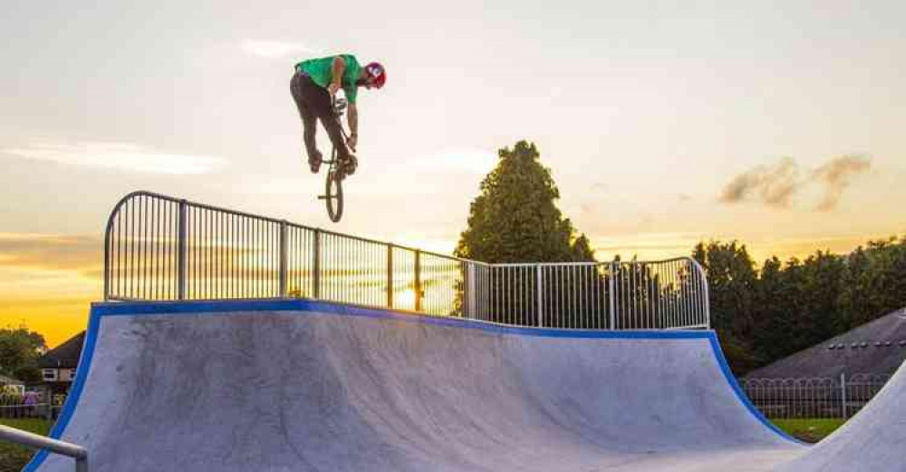 Allhallows Honiton Skatepark. Image courtesy of Tempo Media Productions.