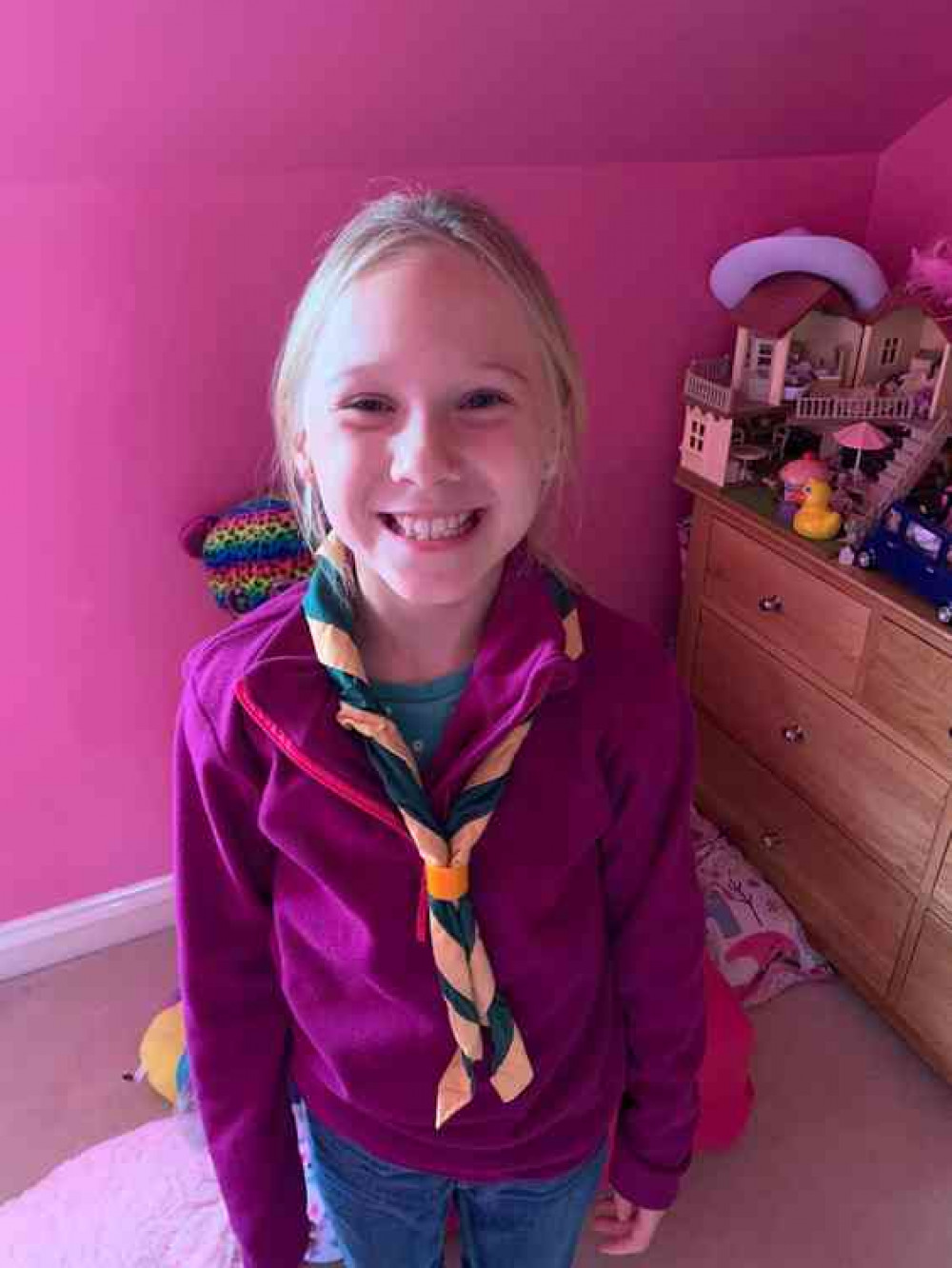 Cub Scout Katie