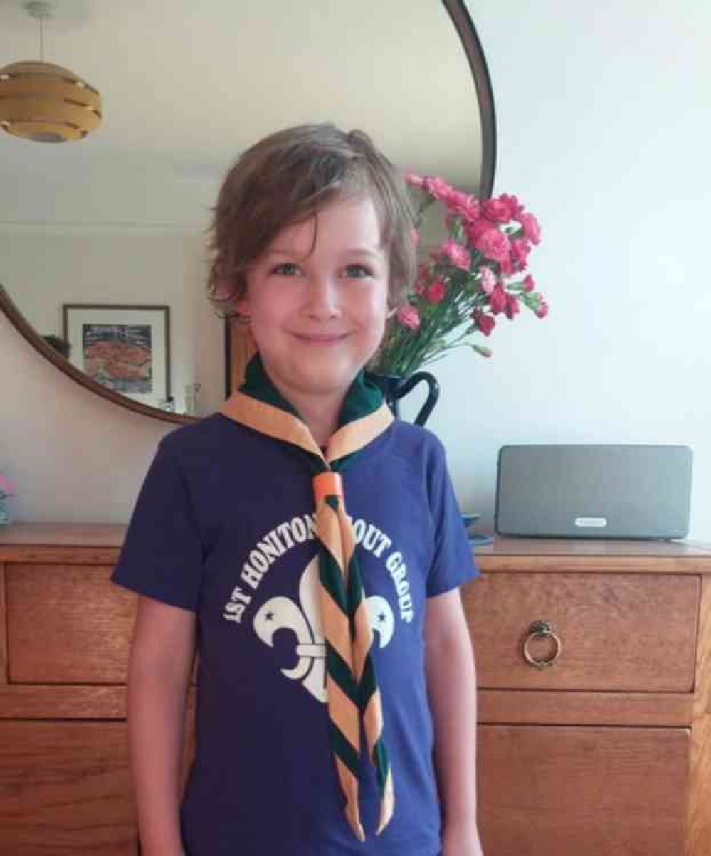 Beaver Scout Finley