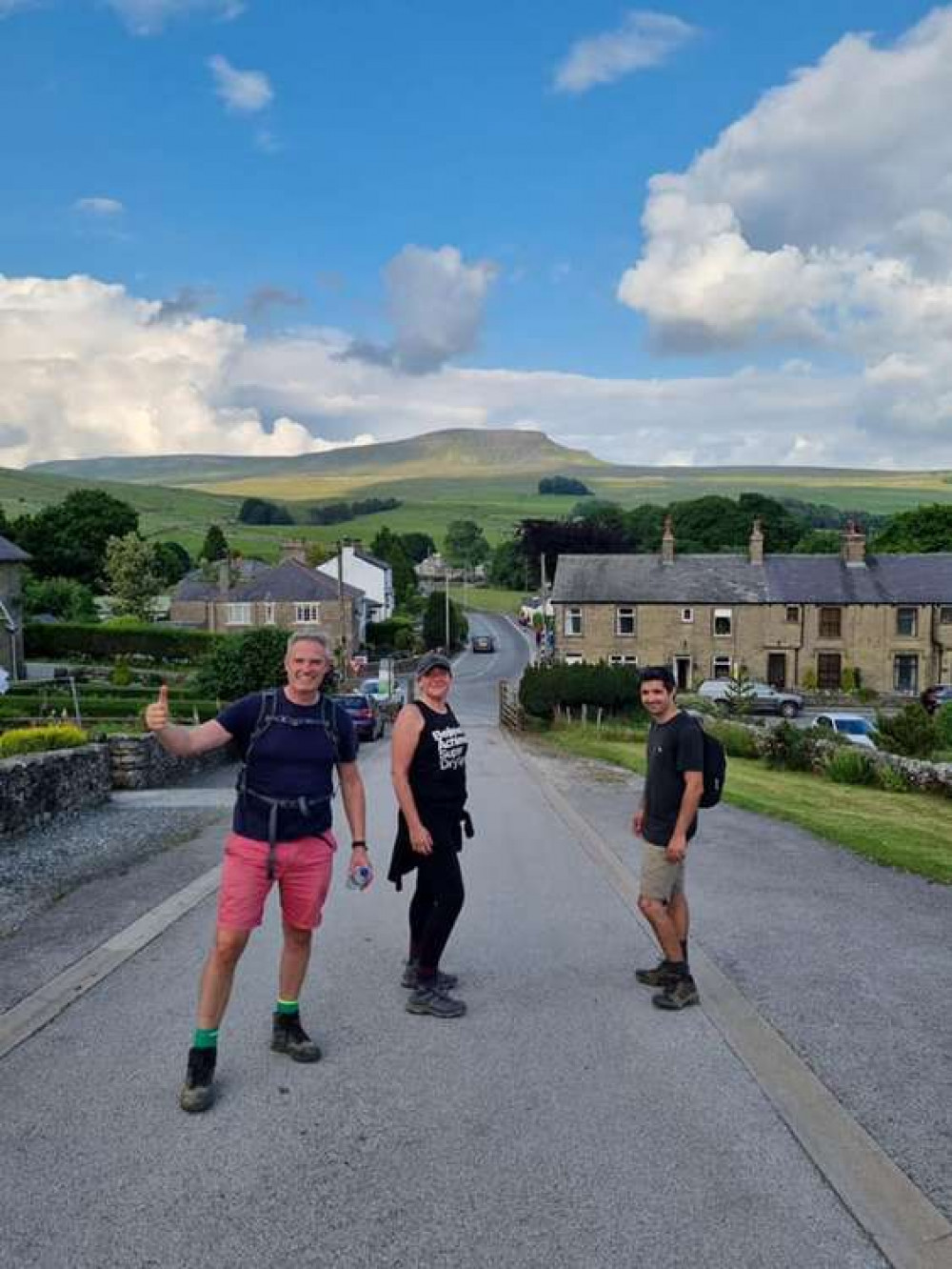 The group completed the walk in July (Credit: Yasmin Nash)