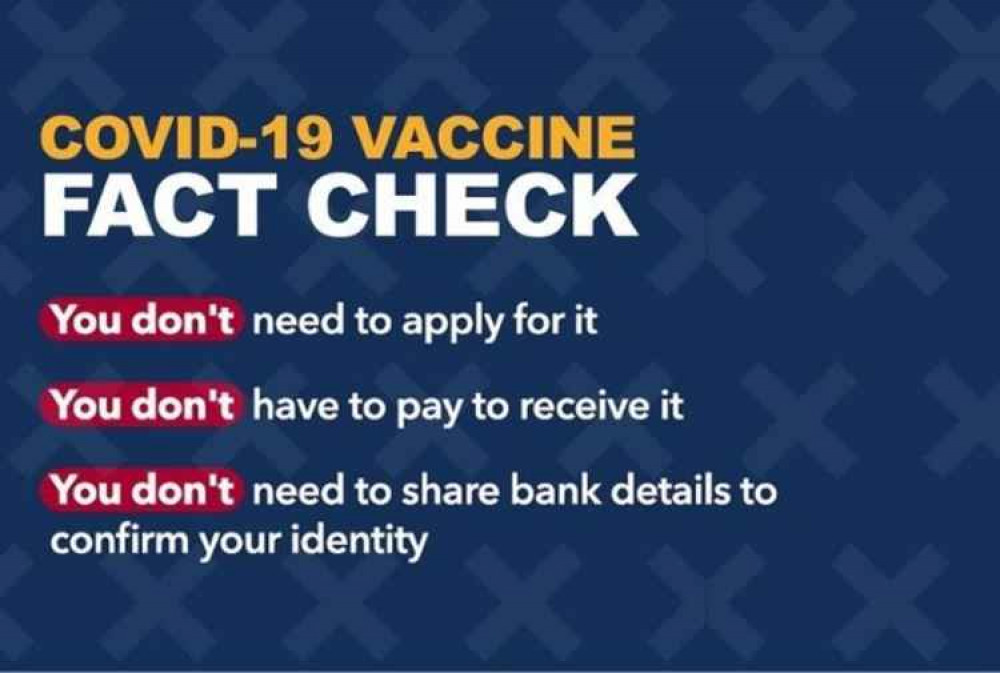 Follow this advice when booking your vaccine