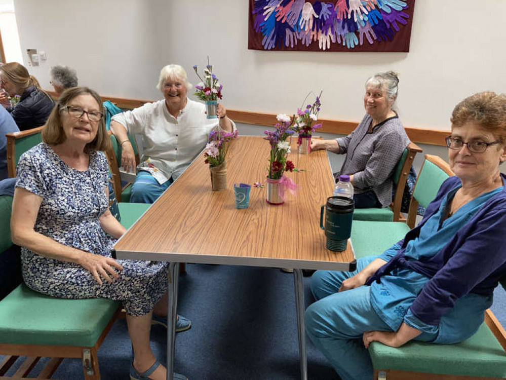 Left to right. Katrina Davis, carer Angela Bea, carer Vera Reene & carer Helen Goodman-Payne Left to right. Katrina Davis, carer Angela Bea, carer Vera Reene & carer Helen Goodman-Payne