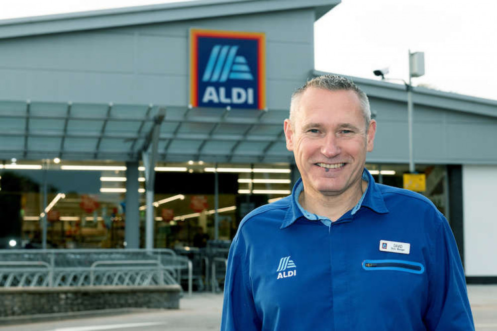 The manager of Aldi Honiton, Dave Templar