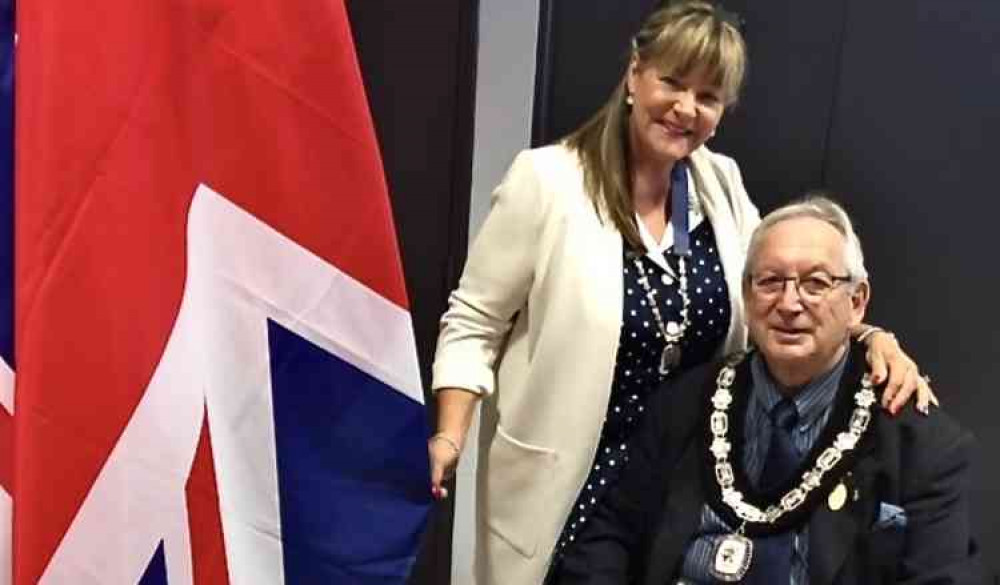 Ashby Mayor and Mayoress Graham and Charmaigne Allman Ashby Mayor and Mayoress Graham and Charmaigne Allman