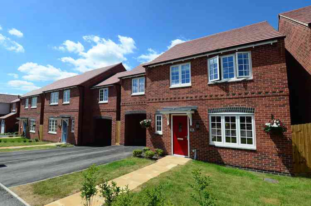 A street scene at Ashberry Homes' Broadleaf development