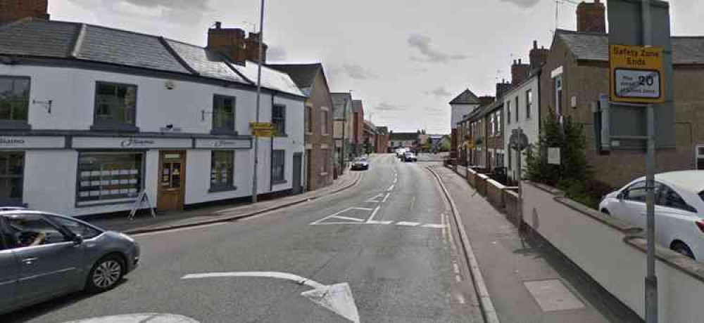 The works will centre on Derby Road between Elford Street and Market Street. Photo: Instantstreetview.com