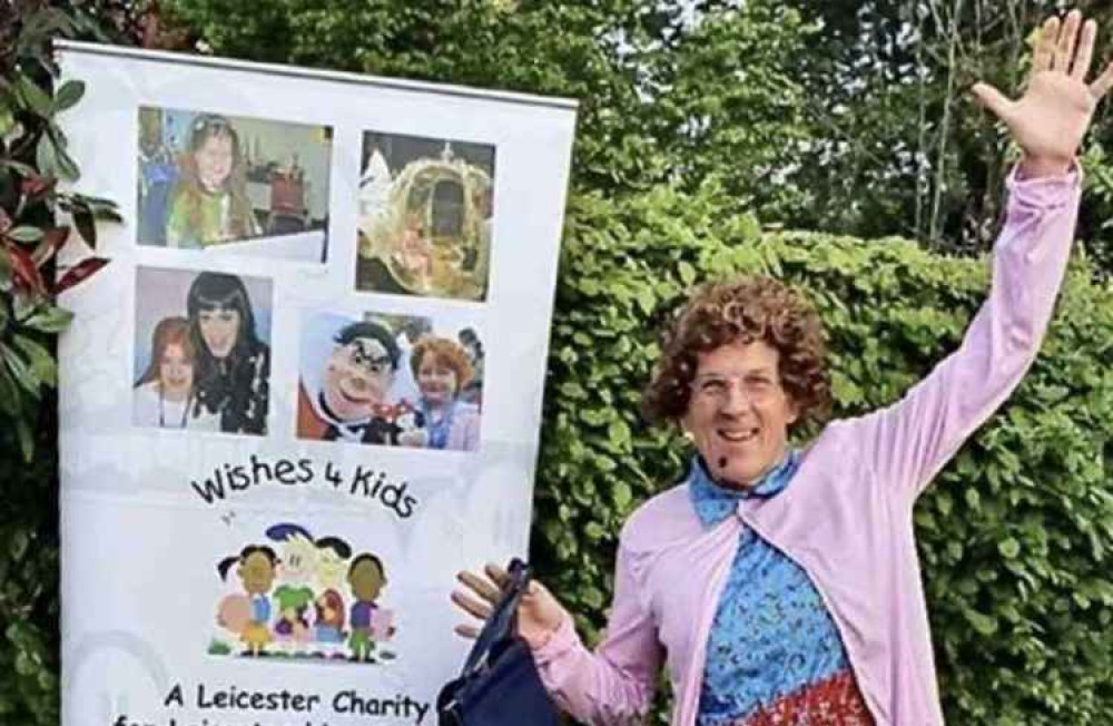 Richard Bebbington is ready to dress as Mrs Brown again to raise funds for Wishes 4 Kids