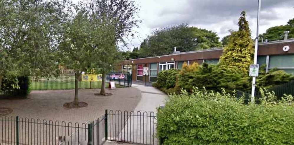 A class was closed on Friday at Hill Top Primary School in Beaumont Avenue. Photo: Instantstreetview.com