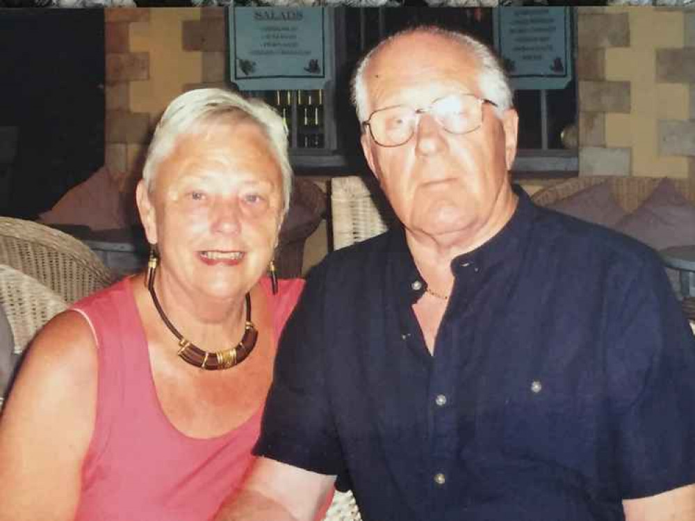 Barry with his wife Valerie