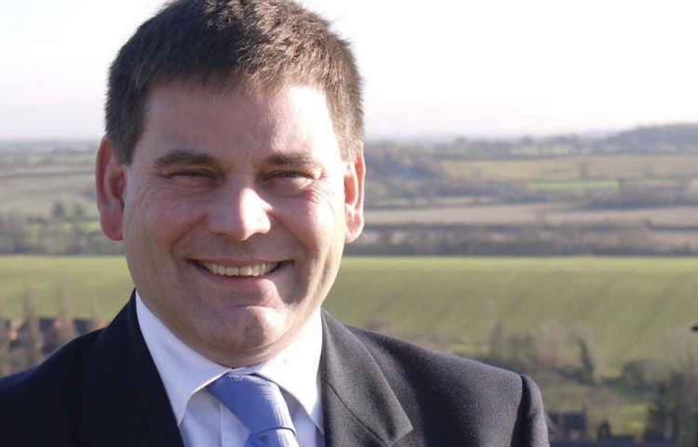 Ashby MP Andrew Bridgen welcomed the plans. Photo: Andrewbridgen.com