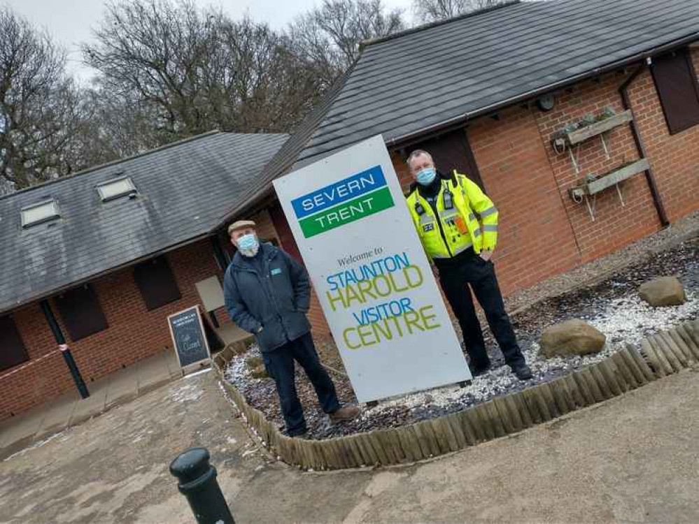 Police are working with rangers around Staunton Harold to deal with the problem. Photo: Melbourne and Mercia SNT