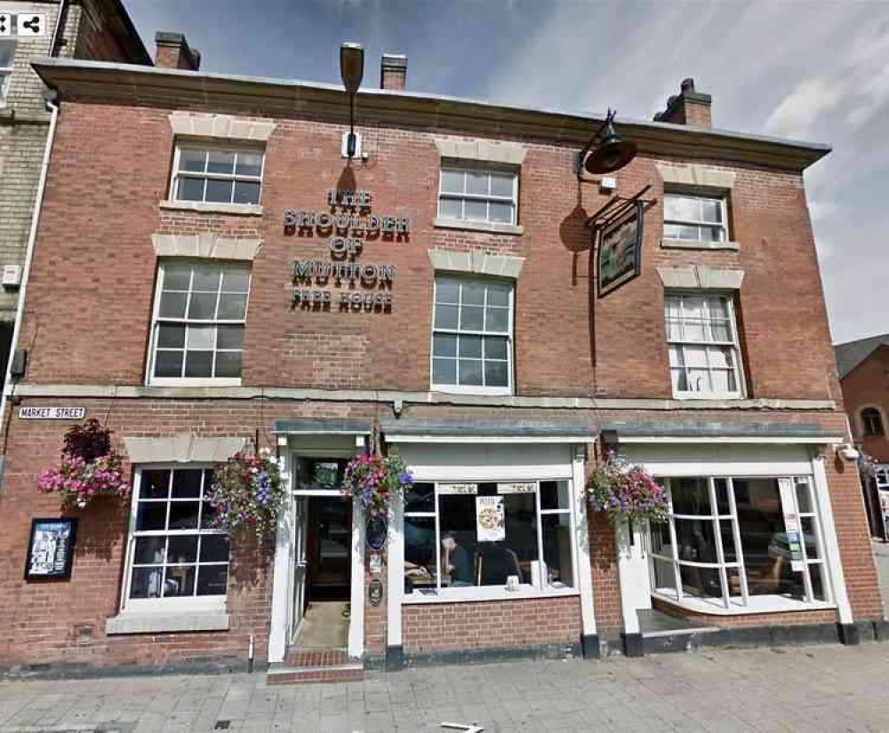 The Shoulder of Mutton Wetherspoon pub. Photo: Instantstreetview,com