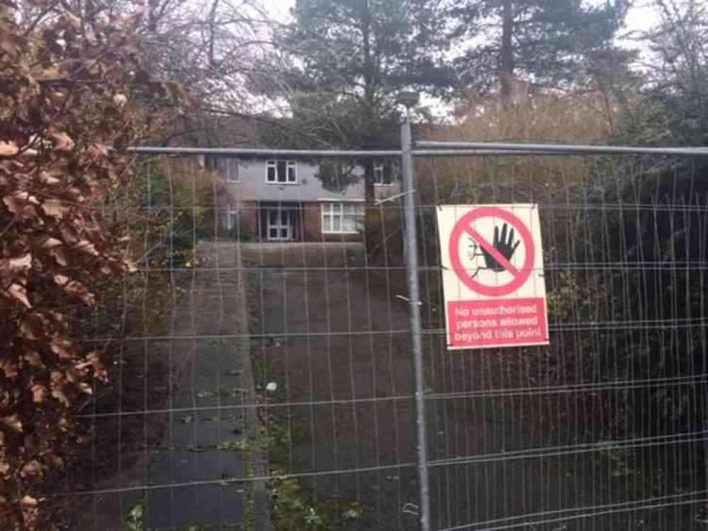 The former care home is due for demolition so the new building can take its place