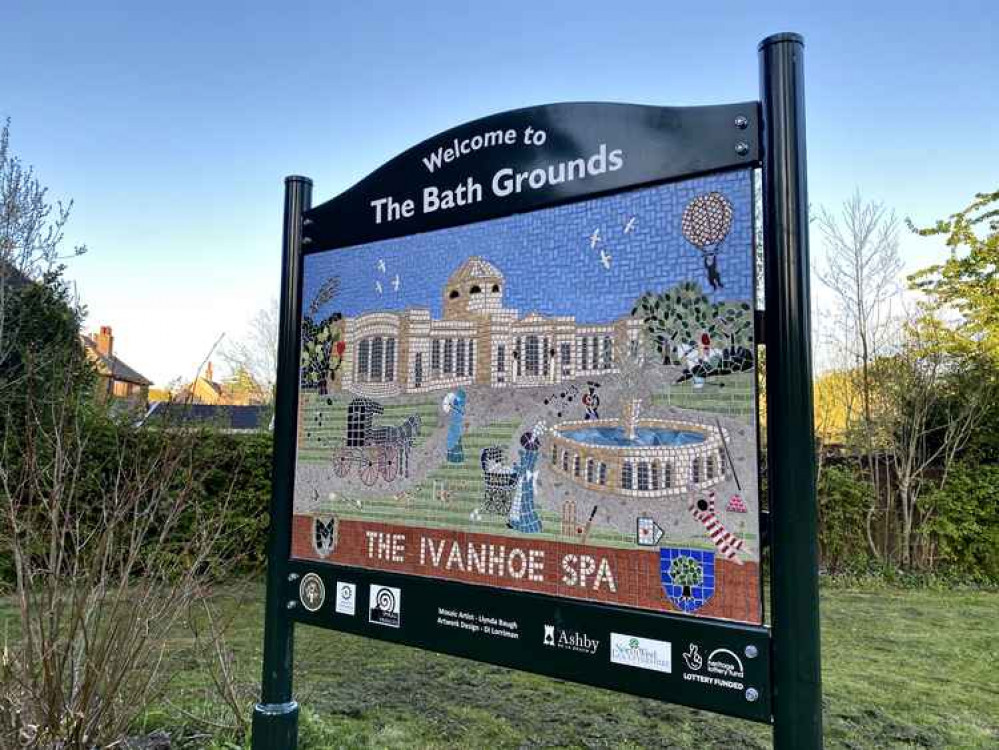 Ashby de la Zouch Town Council purchased the Bath Grounds to the rear of the hotel building. Photo: Ashby Nub News