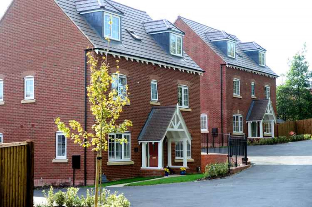 Bellway's Ashtree Gardens development in Ashby Bellway's Ashtree Gardens development in Ashby