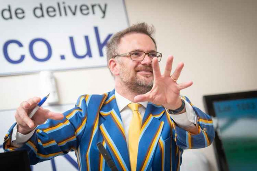 Charles Hanson of Hansons Auctioneers in South Derbyshire