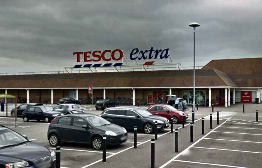 Ashby's Tesco has updated its Covid guidelines but still wants shoppers to wear masks in store. Photo: Instantstreetview.com